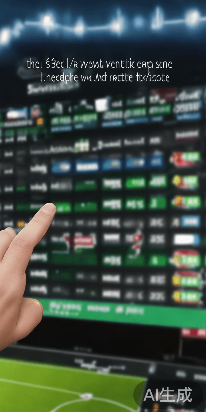 乐鱼体育串买攻略:详细操作流程与技巧全面解析 加入单场投注
点击喜欢的比赛,选择你认为有把握的